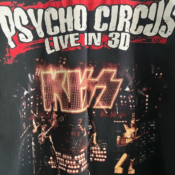 Vintage KISS Psycho Circus 3-D Concert T-Shirt 1998 XL - Picture 9 of 15